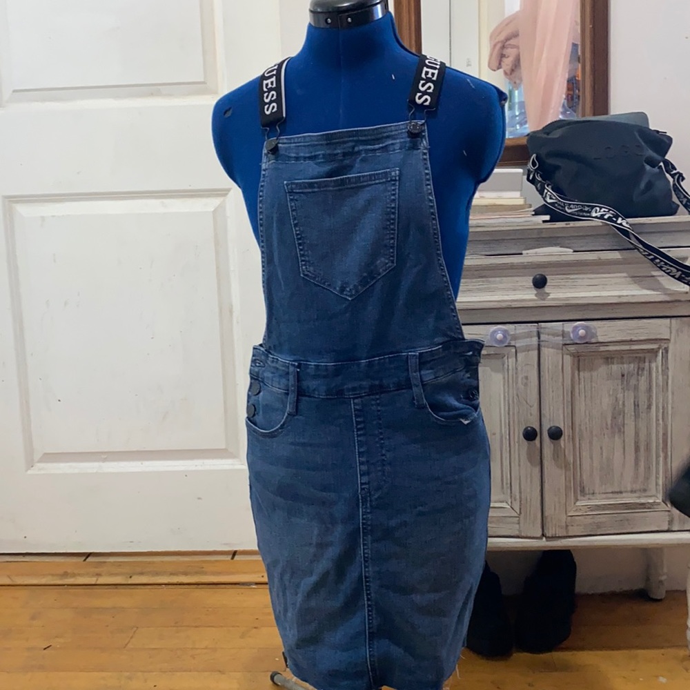 Guess overall skirt